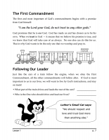 Luther's Small Cat: Learning the Ten Commandments