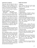 Learning About Communion (Teacher's Guide)